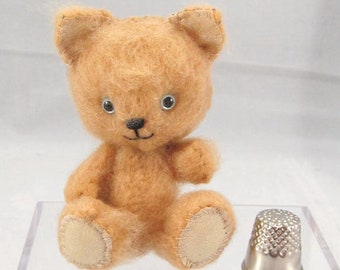 Chaton Glimmer - Peluche miniature articulée