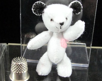 Rockin' Teddy Bear - Miniature Jointed Stuffed Animal