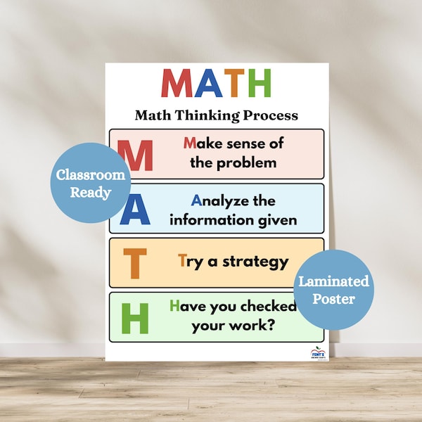 Word Problem Anchor Chart - Etsy