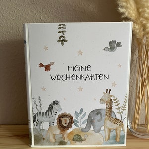Kinder Wochenplan Kinder Wochenplaner Wochenkarten Ordner Kinder Ordner Wochenkarten