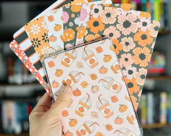 Fall Cardstock Kindle Case Insert, Paper Insert Clear Kindle Case, Kindle Accessory, Bookish Gifts, E Reader Insert, Paperwhite Case Insert