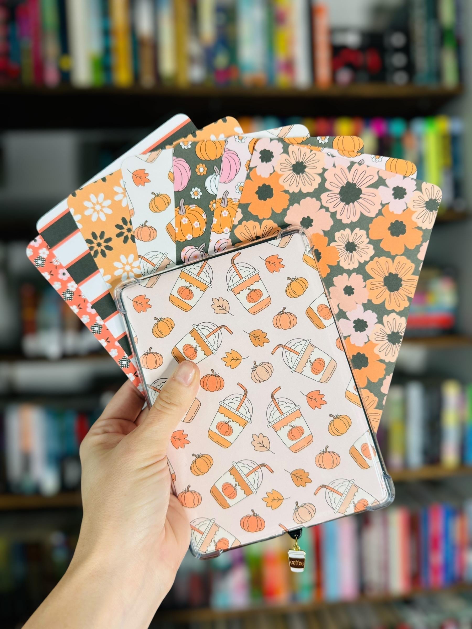 Fall Cardstock Kindle Case Insert, Paper Insert Clear Kindle Case ...