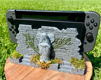 Legend of Zelda Switch Dock - Hand Painted - Video Game Accessories - Console Gaming - Classic, OLED, SWITCH 2