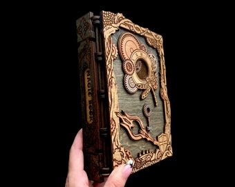 Steampunk Book Box - Dice Roller - Dice/Card Storage
