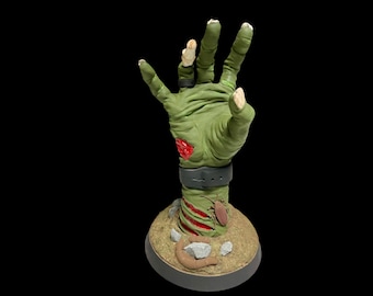Zombie Hand Game Controller Stand - 3D Printed Controller Holder