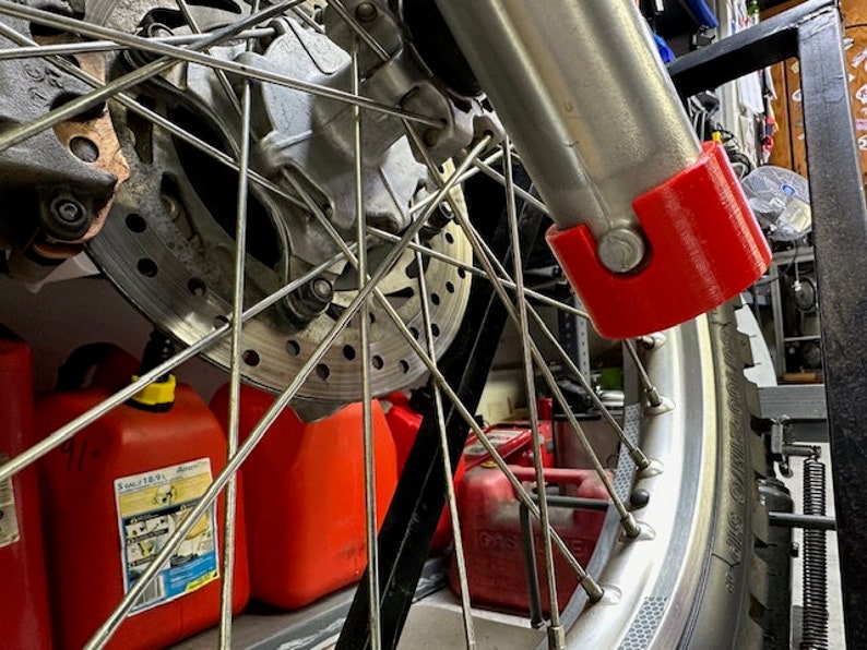 Honda XR650L Lower Front Fork Guard, Front Fork Shoe Etsy