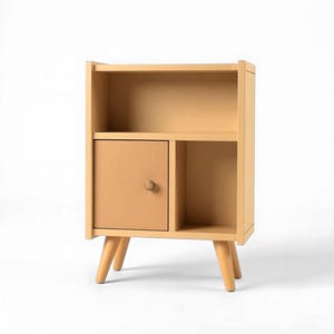 Cabinet with One Door STL File - Miniature Furniture - Dollhouse 1:12 Scale - 3D Printable Files