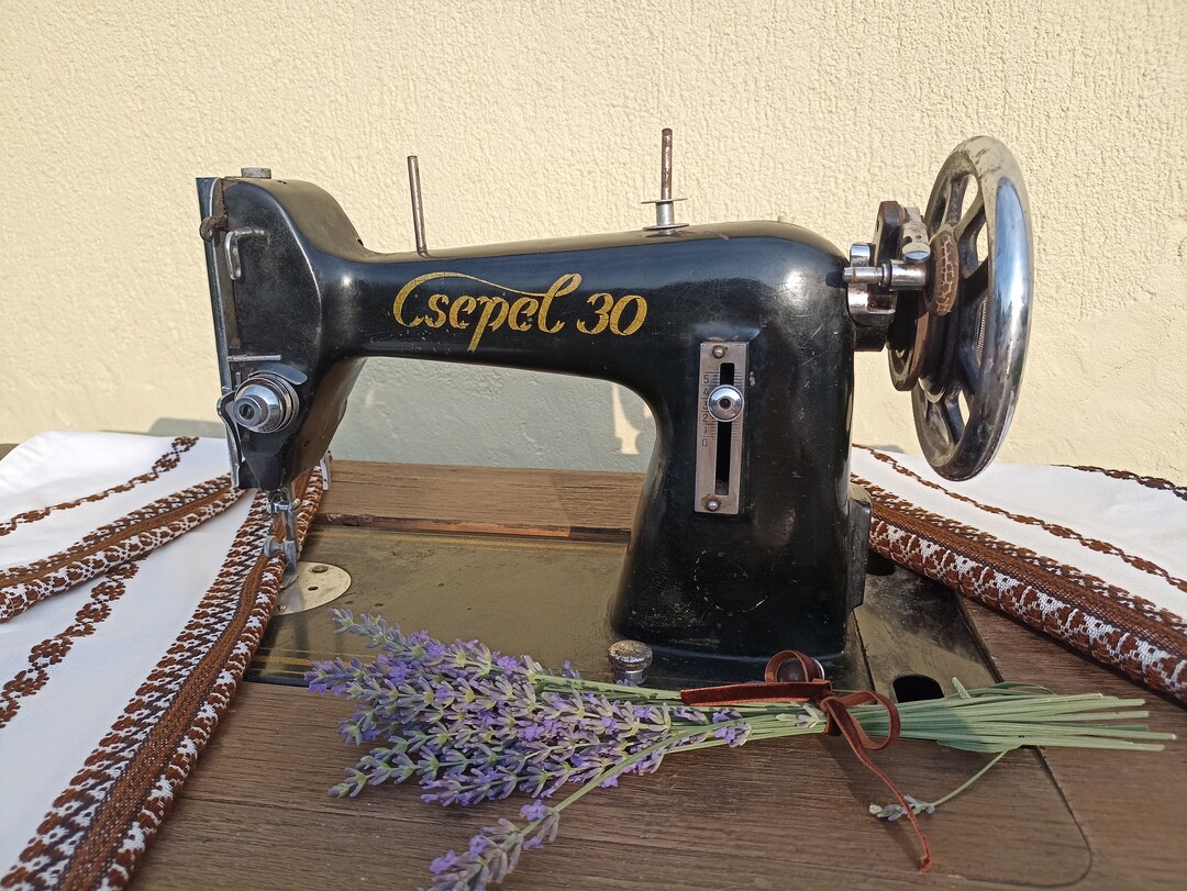 Vintage Sewing Machine Hand Sewing Machine Hungarian Sewing Machine