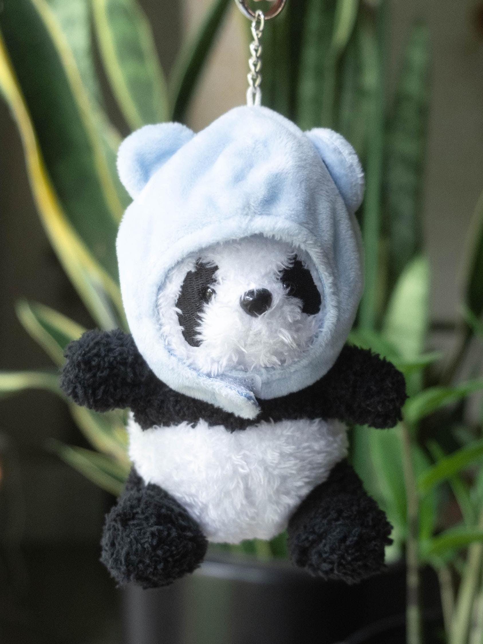Blue Plush Panda - Etsy