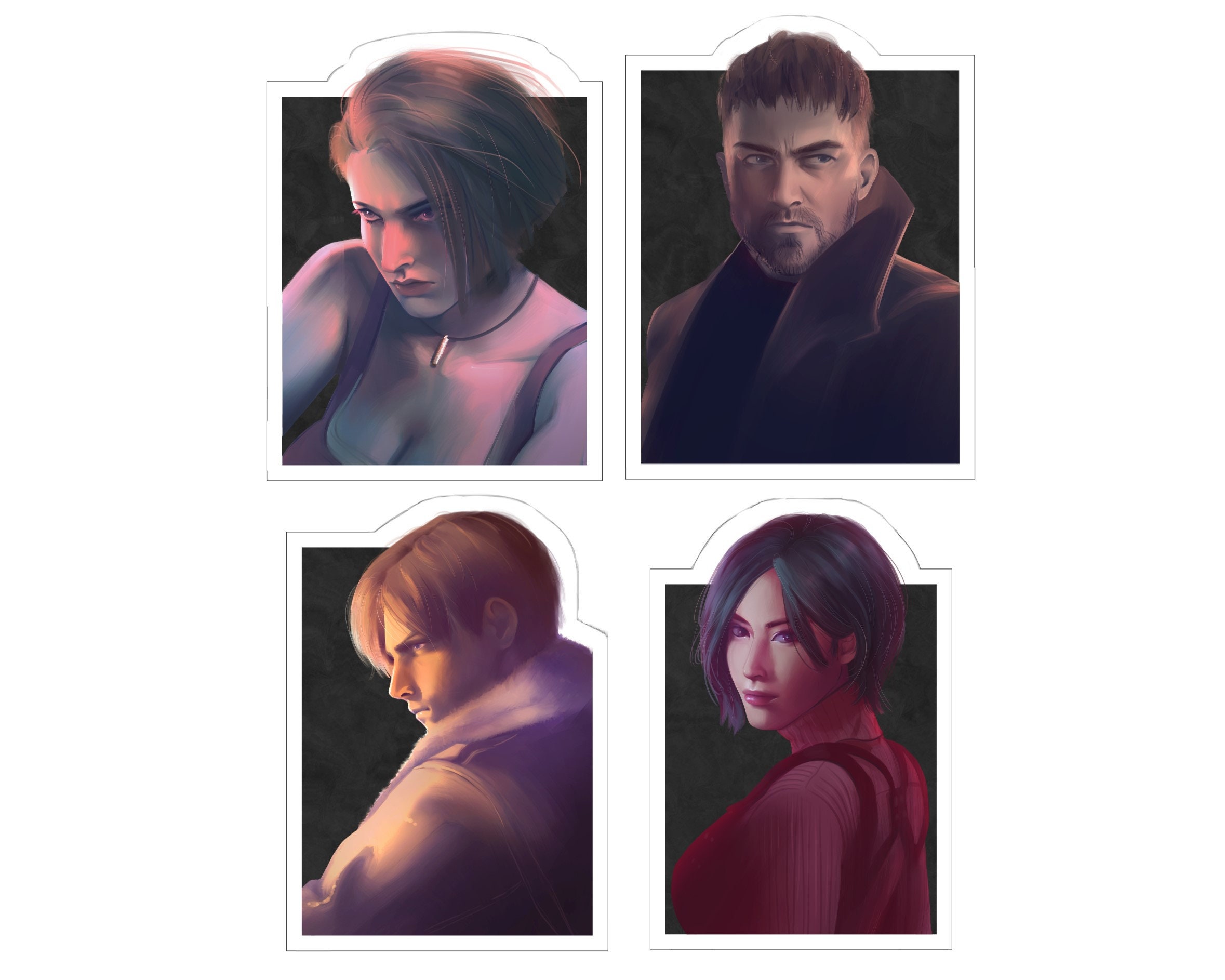 Leon and Ada - Resident Evil - Sticker