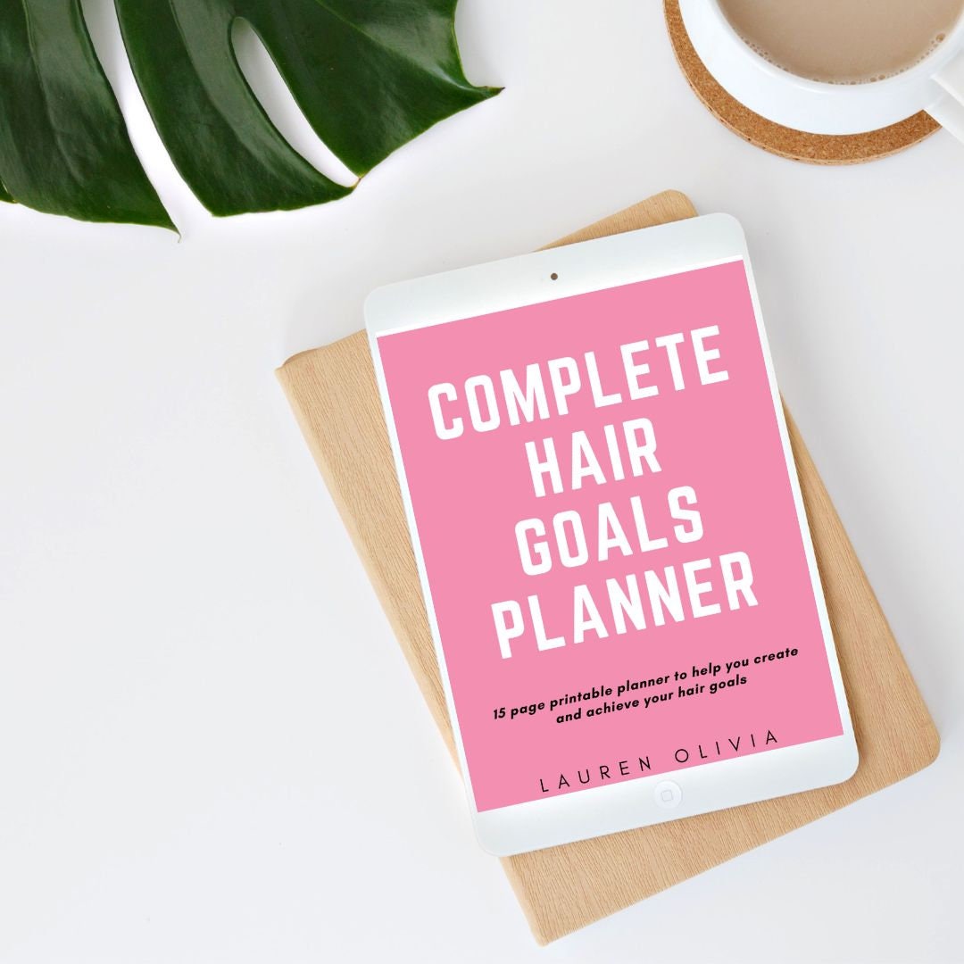 Haircare Planner // Printable Hair Care Planner, Hair Journal, Hair ...