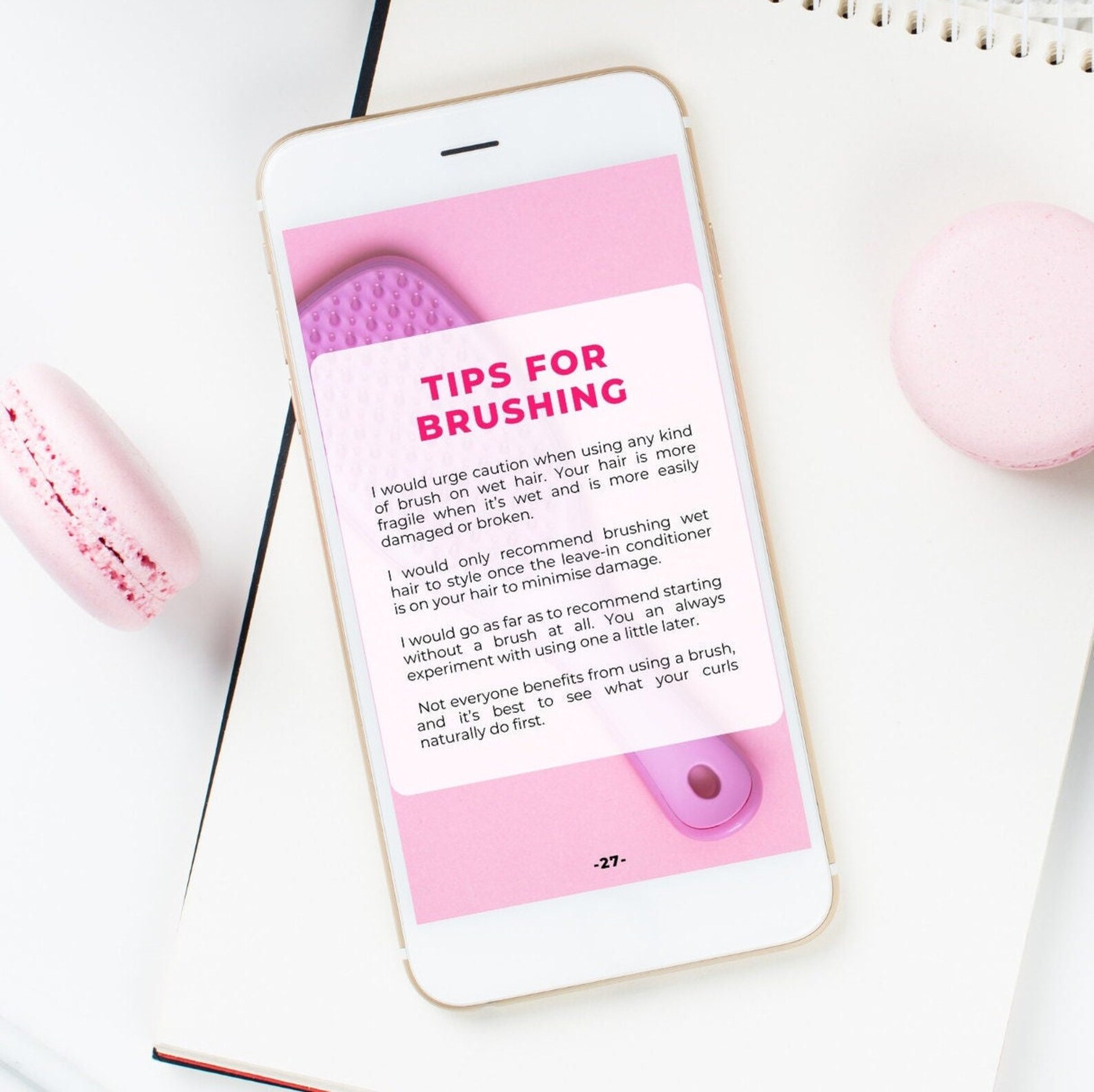 Curly Hair Care Ebook // Hair Care Hair Goals Etsy UK