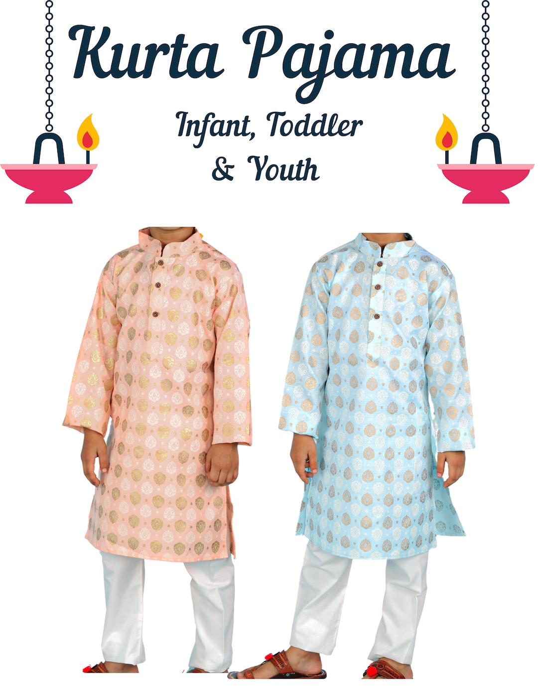 Infant Toddler Youth Kurta Kids Kurta Baby Kurta Kids Kurta Pajama Set