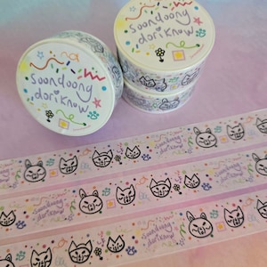 Balddoongdoriknow Washi Tape