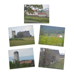 Virginia Barns multi-design wenskaarten (5-pack)