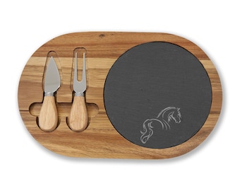 Horse Charcuterie Board Engraving | Charcuterie Board, kitchen accessory, house warming gift