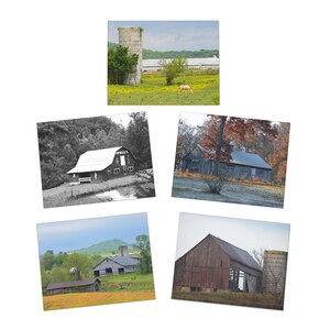 Barns Multi-Design Grußkarten (5er-Pack)