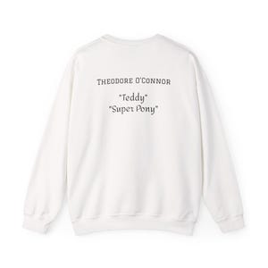 Theodore O'Connor Eventing Legend Sweatshirt, Equestrian Crewneck, Horse Lover Jumper, Unisex Pullover, Super Pony Apparel, Eventers Apparel
