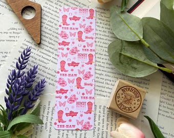 Disco Cowboy Laminated Bookmark: Groovy Bookish Gift