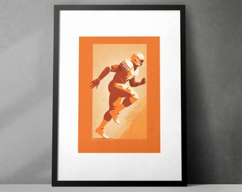 Unique American Football Art Downloads