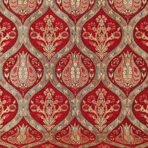 Turkish upholstery fabric, kilim upholstery fabric, Kilim design fabric, floral chair fabric, Persian pattern upholstery fabric,red oriental