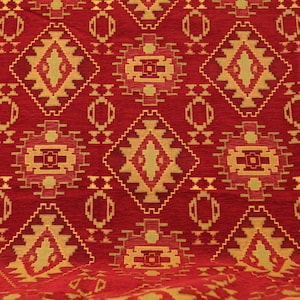 Turkish Upholstery Fabric, Turkish Fabric, Turkish Chenille Fabric, Boho Fabric, Jacquard Fabric, Turkish kilim fabric, oriental fabric.