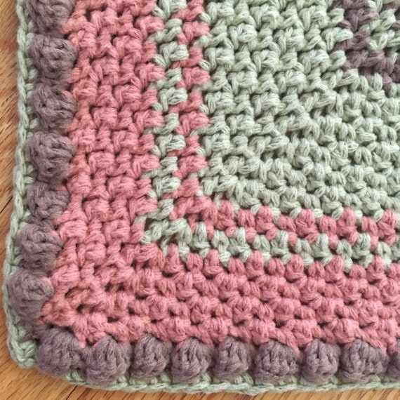 Crochet Bobble Blanket Sweet Pea Baby Blanket Crochet Pattern