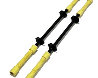 Kurzer Feuerstab – Volle Brenndauer – Reines Kevlar – Silikonschutz – Silikon-Schutzband