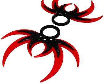 Lotus Flow Fans - Flexible Claws - Customized Colors - UV Active