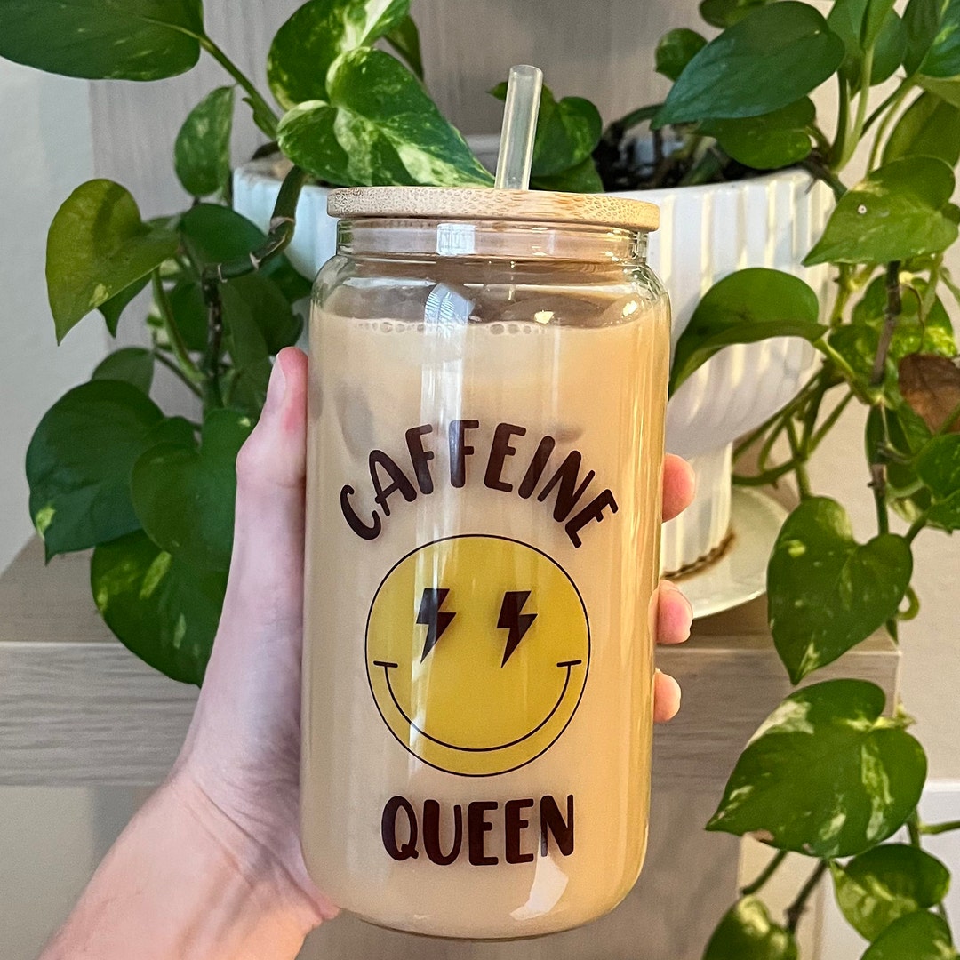 Caffeine Queen Coffee Lovers Iced Coffee Lover Etsy