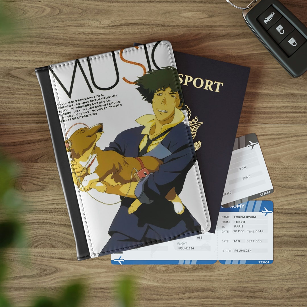 Cowboy Bebop Anime Passport Cover Anime Passport Case Travel Etsy