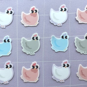 stardew chicken stickers