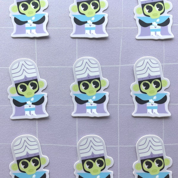 mojo jojo sticker