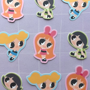 powerpuff girls stickers