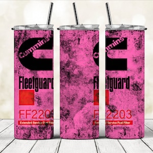 Pink Cummins Tumbler
