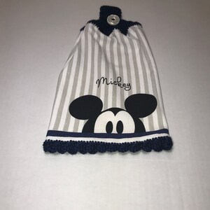 Mickey Mouse Peeking in Blue*