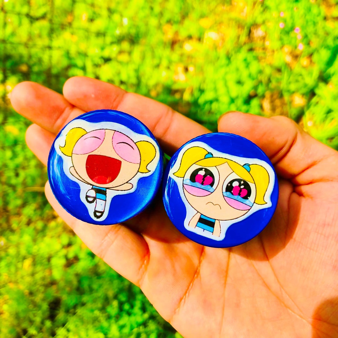 Powerpuff Girls 40mm Blue Grinders Tobacco/herb Grinder Etsy