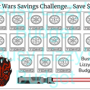 Star Wars Savings Challenge