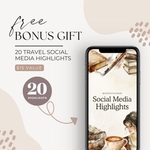 Bookstagram Canva Templates, Book Social Media Posts, Book Marketing, Bookstagram Templates, INSTANT DOWNLOAD, Author Instagram