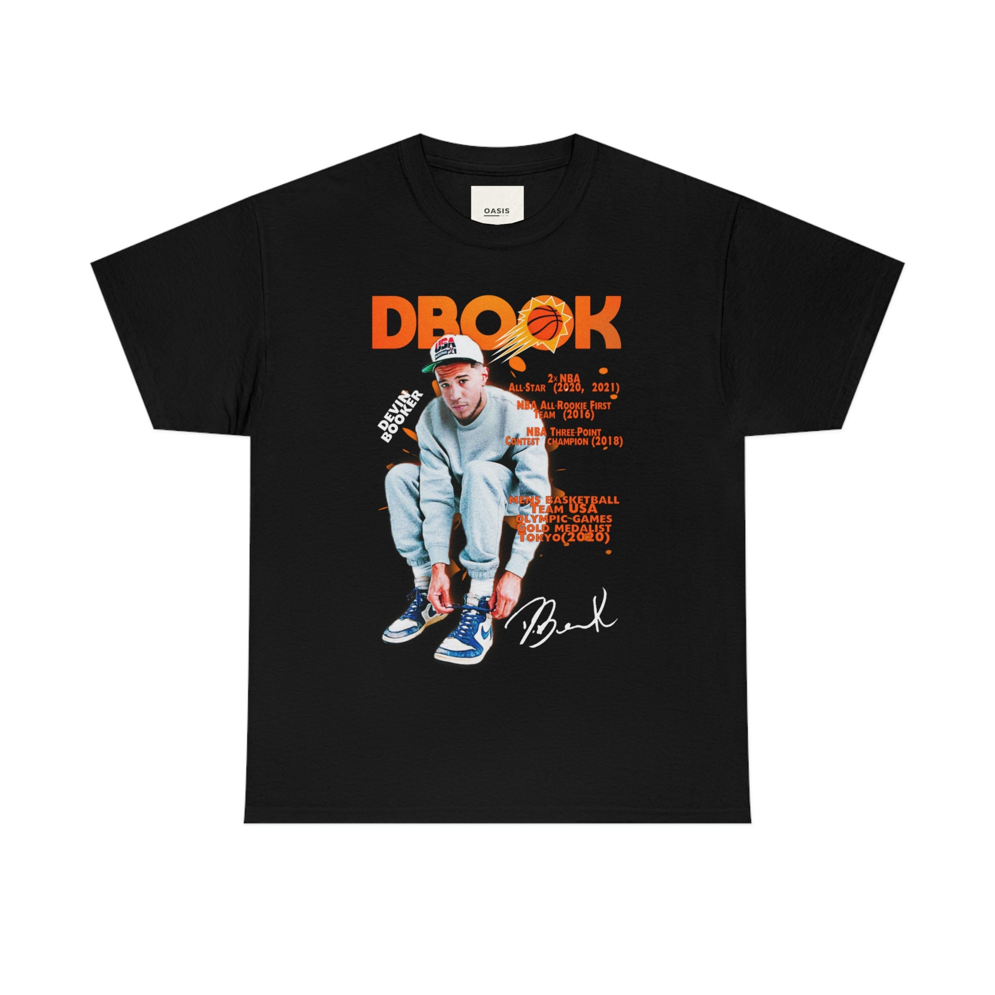 DEVIN BOOKER PHOENIX SUNS SON OF THE VALLEY GRAPHIC T-SHIRT - Prime Reps