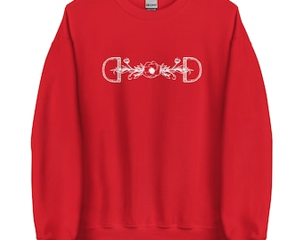 Floral Bit Sweatshirt (click to see variety of colors)