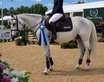 Dapper Darling logo saddle pad (color options available)