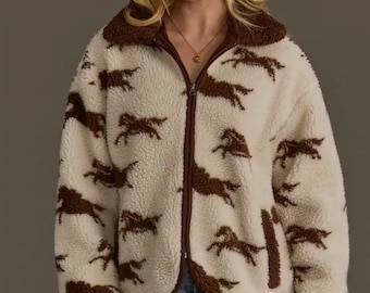 Fleece Horse Jacket