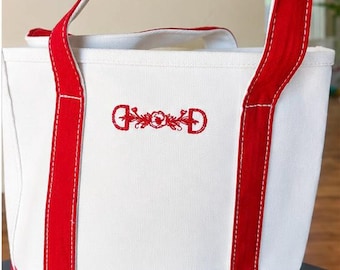 Dapper Darling Logo Canvas Tote