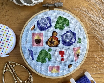 Cute Item Sampler - Cross Stitch Pattern PDF