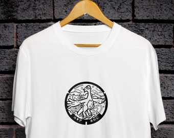 Lugia Tattoo Style T-shirt