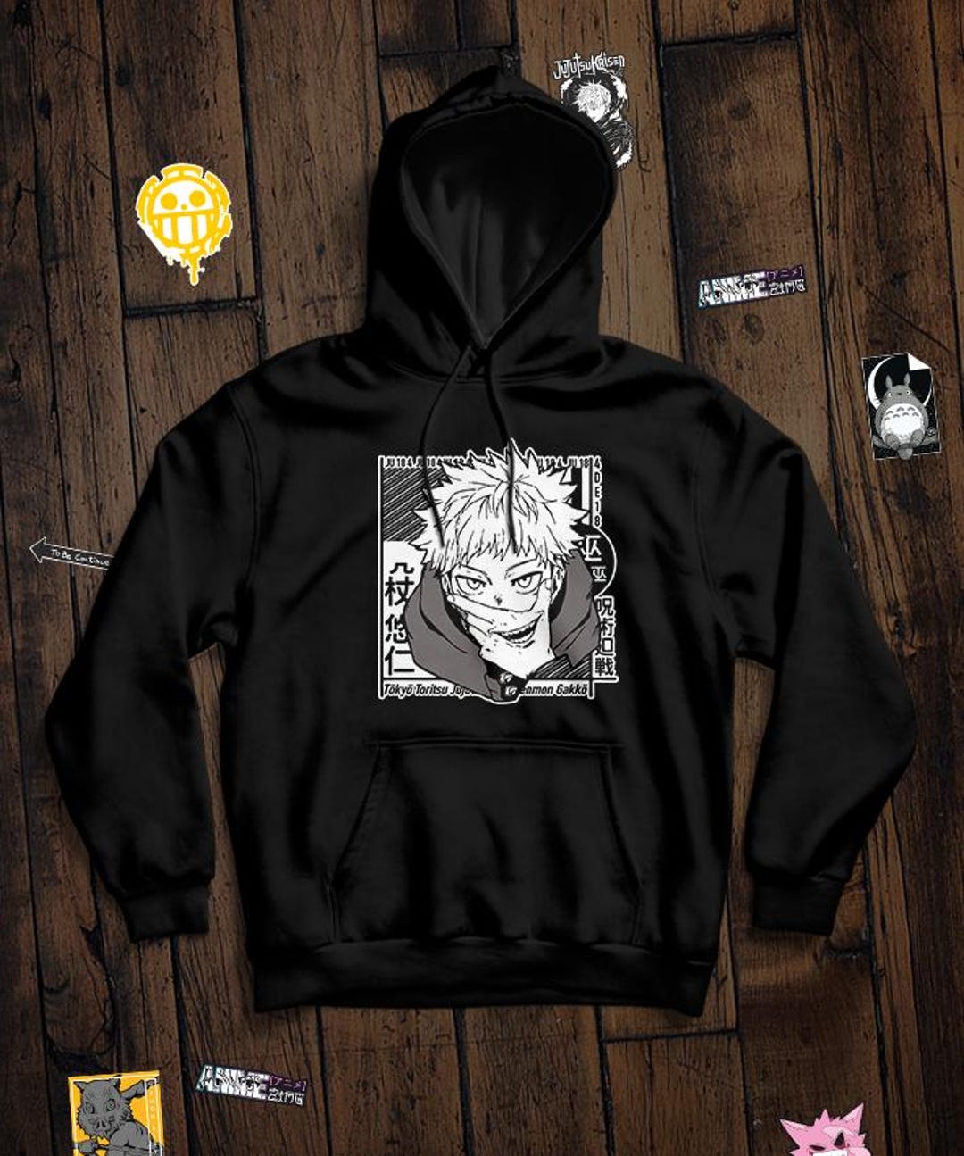 Jujutsu Kaisen Yuji Itadori Hoodie - Etsy
