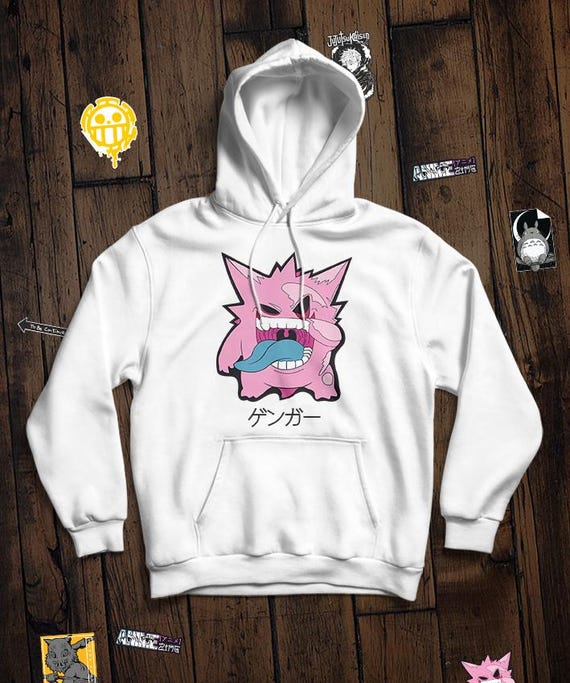 Pokemon Gengar Hoodie - Etsy