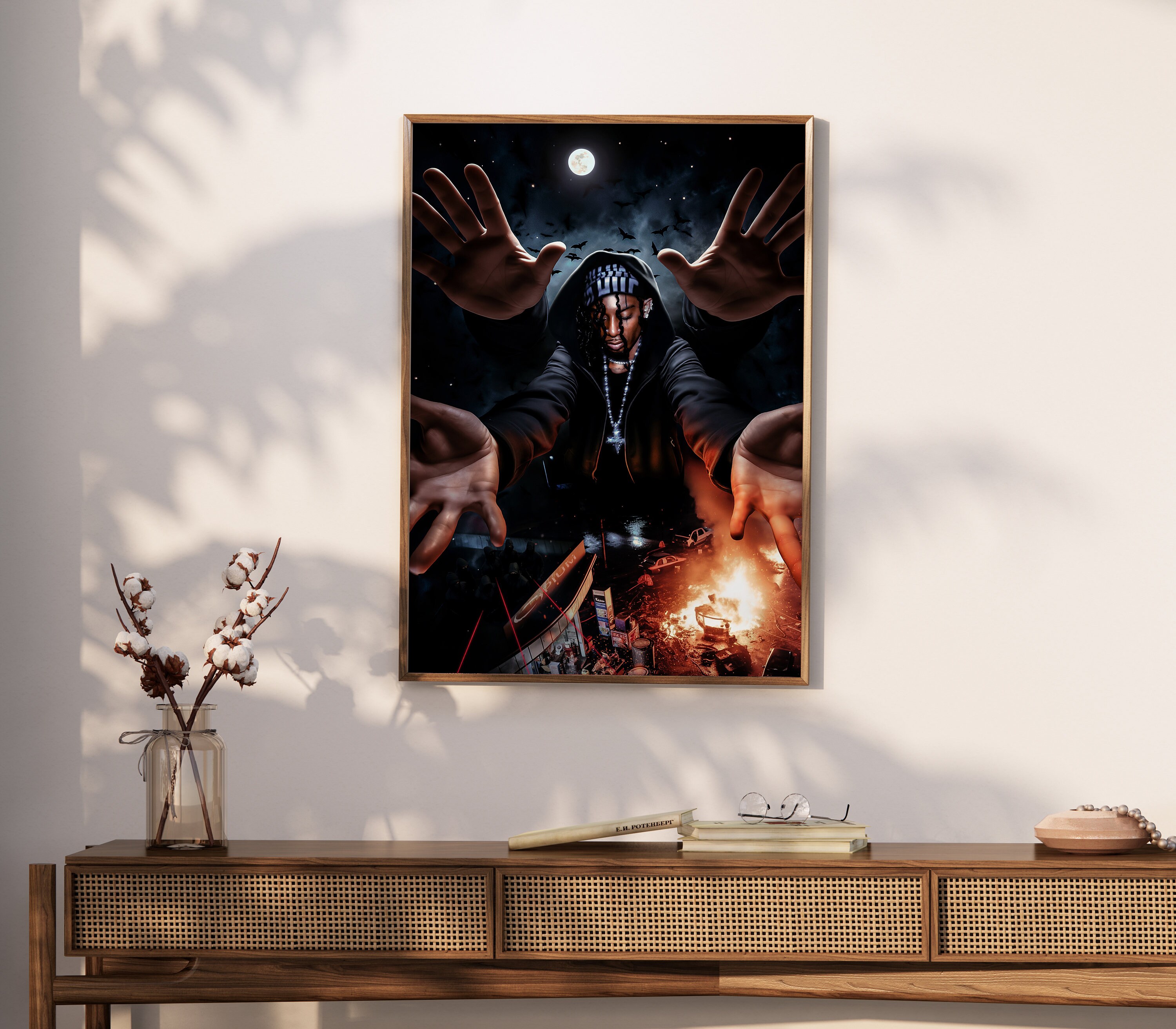 Playboi Carti Poster, Gift Ideas, Wall Art, Boyfriend Gift Ideas, Album