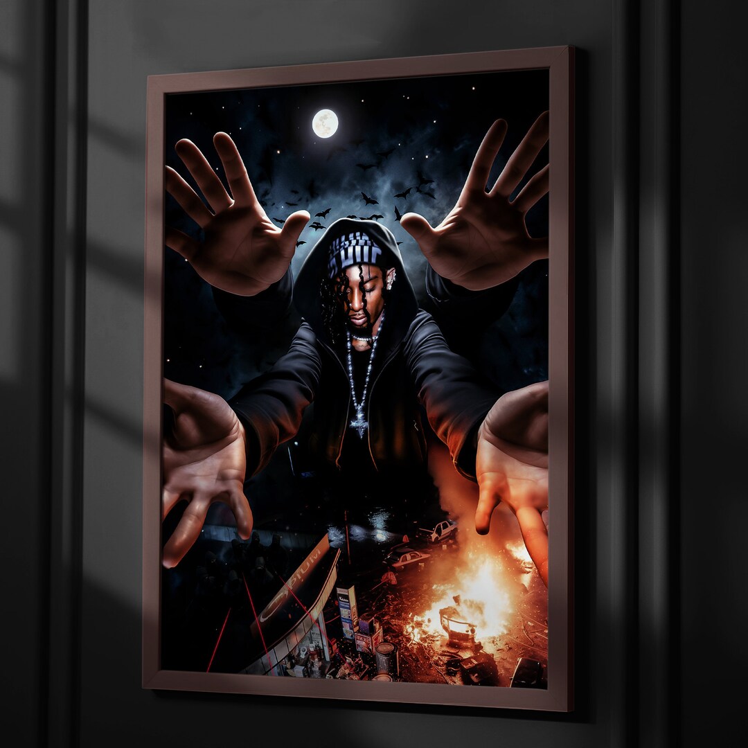 Playboi Carti Poster, Gift Ideas, Wall Art, Boyfriend Gift Ideas, Album